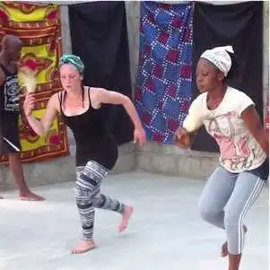 Aliore | Percussions and African dance workshop with the Yelemba company in the Ivory Coast, West Africa