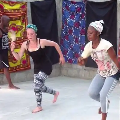 Aliore | Percussions and African dance workshop with the Yelemba company in the Ivory Coast, West Africa